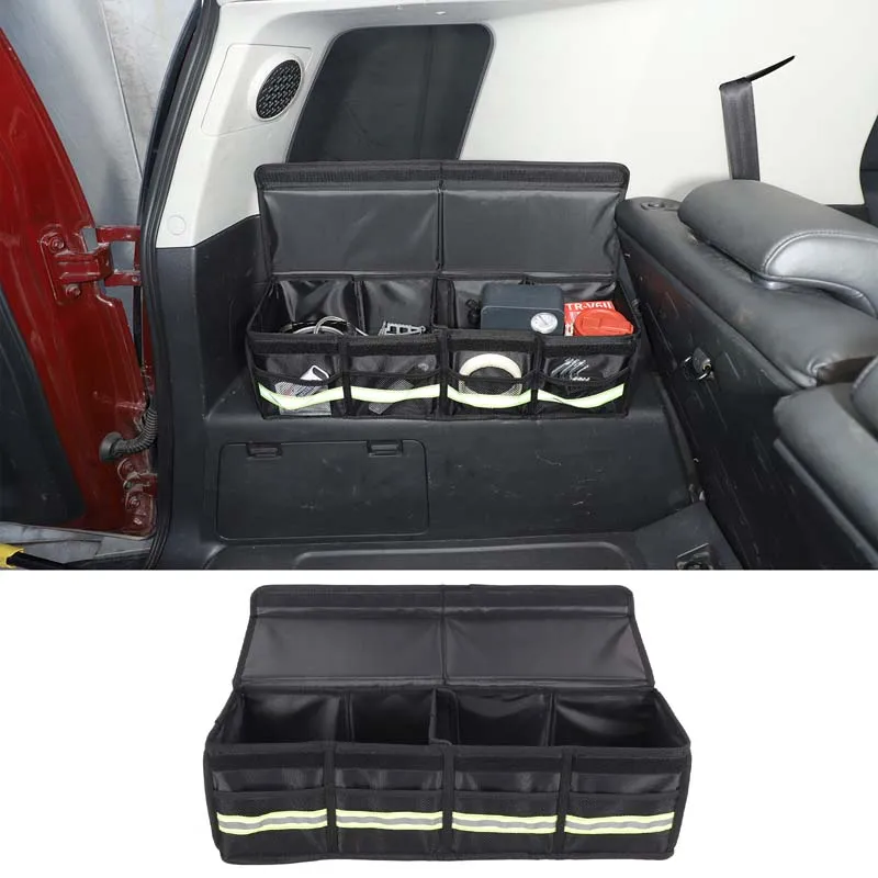 For Toyota FJ Cruiser 2007-2021 car trunk tool storage box, trunk optimized storage space, car storage accessories