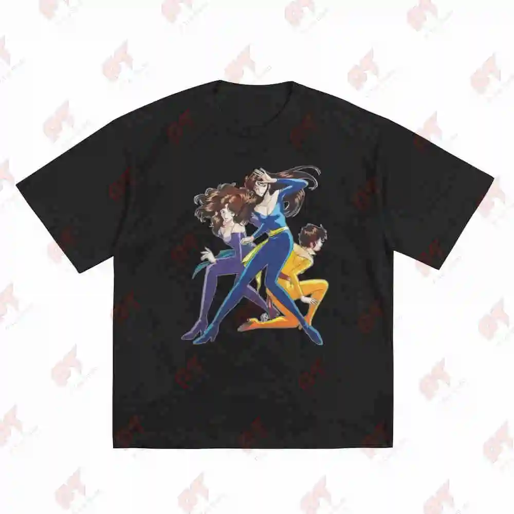 Cats Eye Anime Short Sleeve Tee 100% Cotton T-Shirt