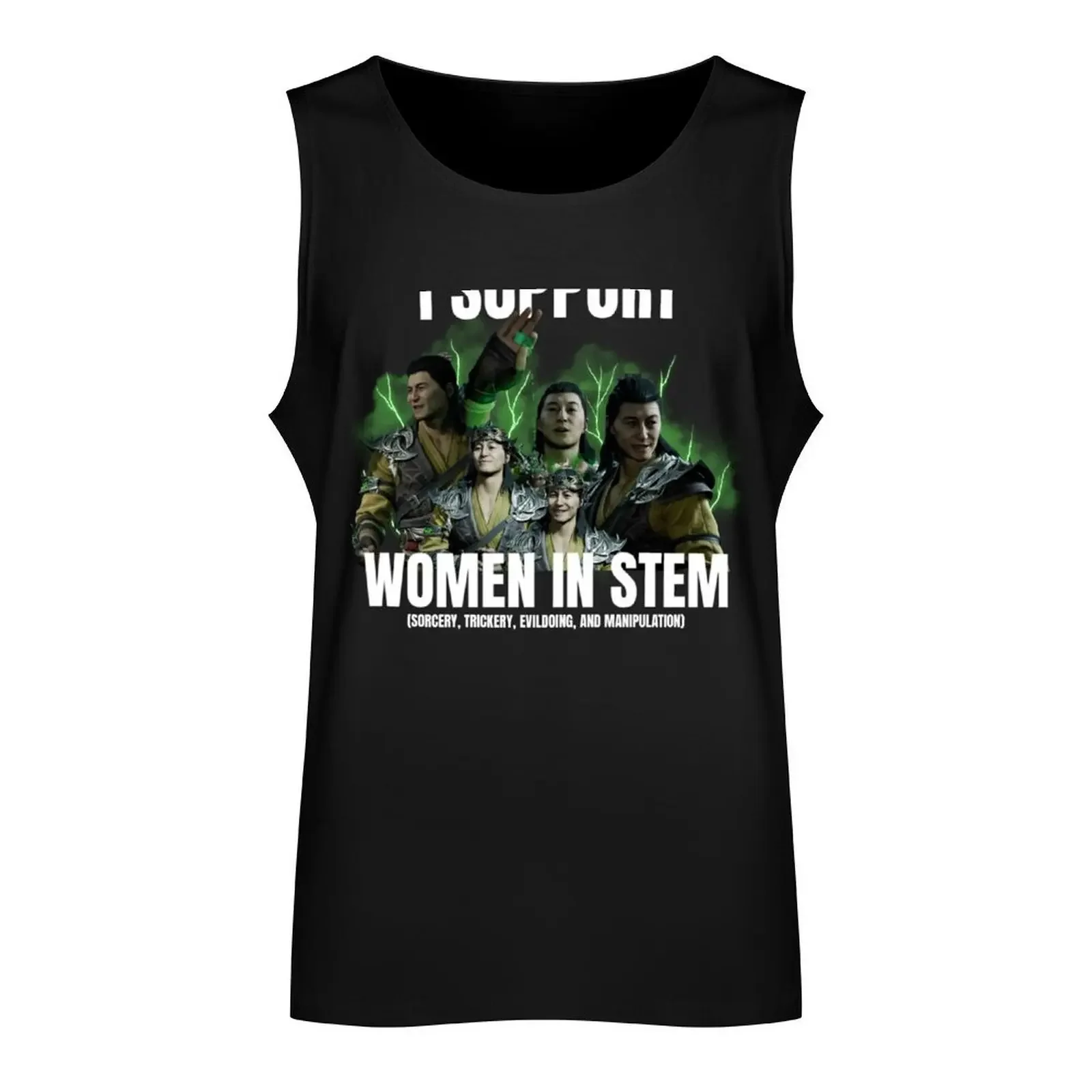 Shang Tsung Women in STEM Mortal Kombat Tank Top sleeveless t-shirts for men Male clothes