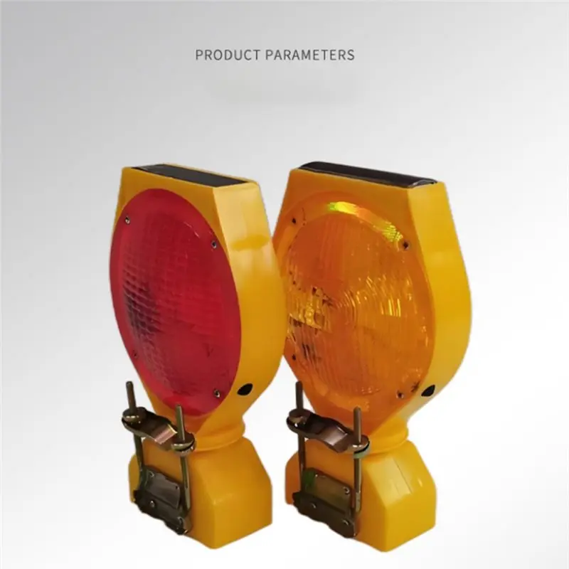 KYCOR-Solar Powered LED Light Featuring Dual-Sided Visibility And Integrated Photocell Functionality Technology Red
