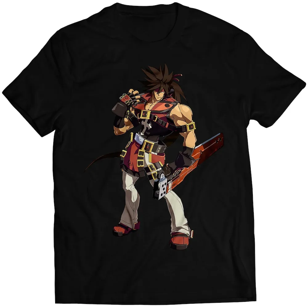 Sol Badguy Xrd Высококачественная футболка с рисунком Sol Badguy Xrd Высококачественная футболка с рисунком