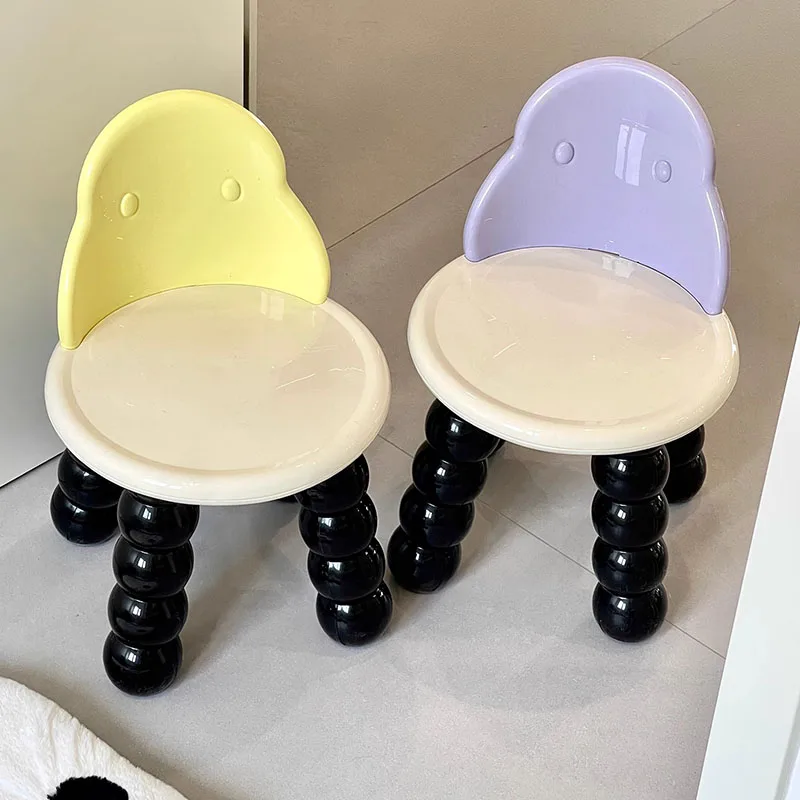 Toddler Chair Designer Furniture Design Kids Child Stool Feeding Camping Plastic Chairs Small Chaise Enfant Children's Car LT