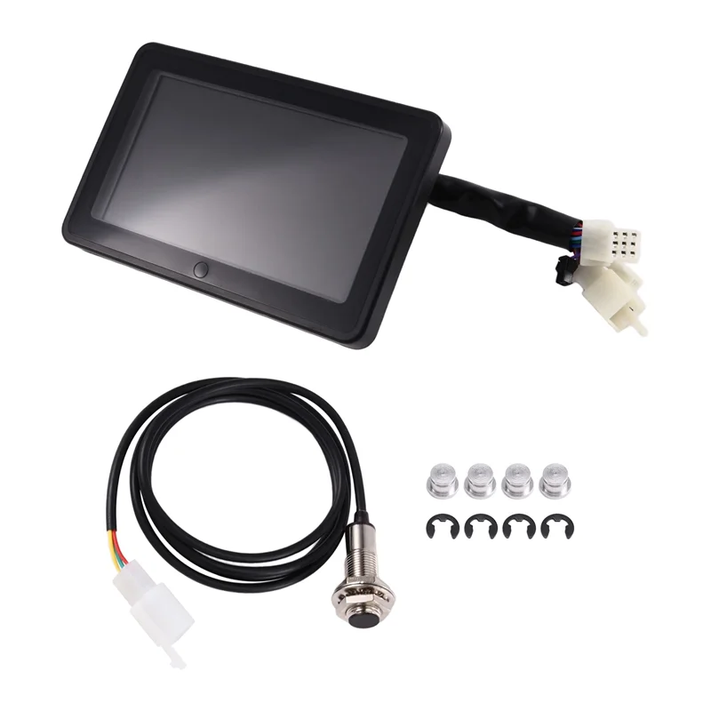 

Универсальный мотоциклетный ЖК-дисплей для мотоцикла 1, 2, 4-цилиндровый сменный спидометр, многофункциональный приборный кластер