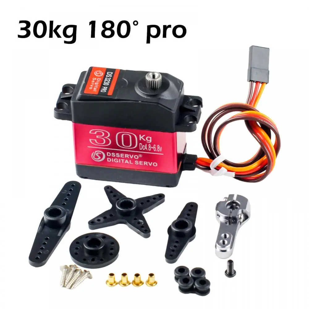 20/25/30/35/40/45/60/80/150kg digtal rc kernloses Servo wasserdichtes Servo mit hohem Drehmoment ds3218 ds3225 ds3230 ds3235 ds5160 pro – Detail 15