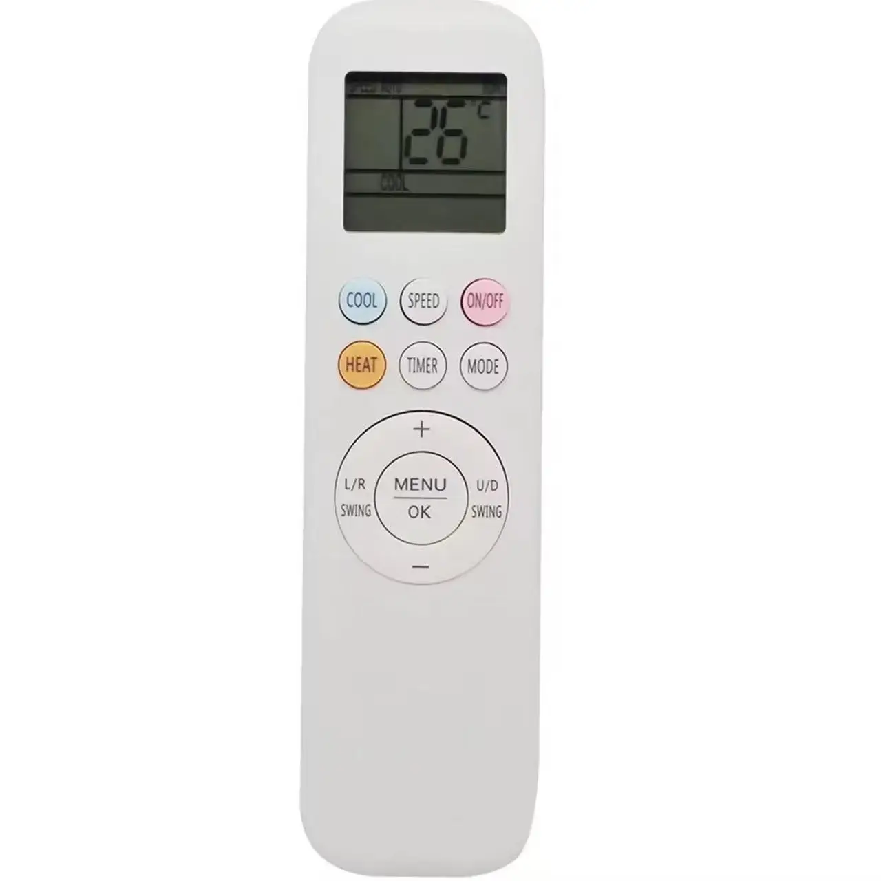 ABSQ-New YKR-T/011E Remote Control Replacement for AUX Air Conditioner Remote Control ,White