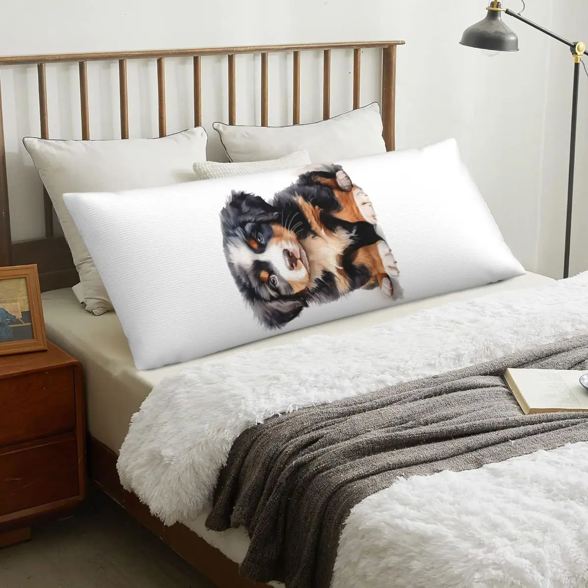 

Бернский зенненхунд, собака, животное, прямоугольная наволочка, чехол для подушки, полиэстер, декор, домашняя комфортная подушка для спальни