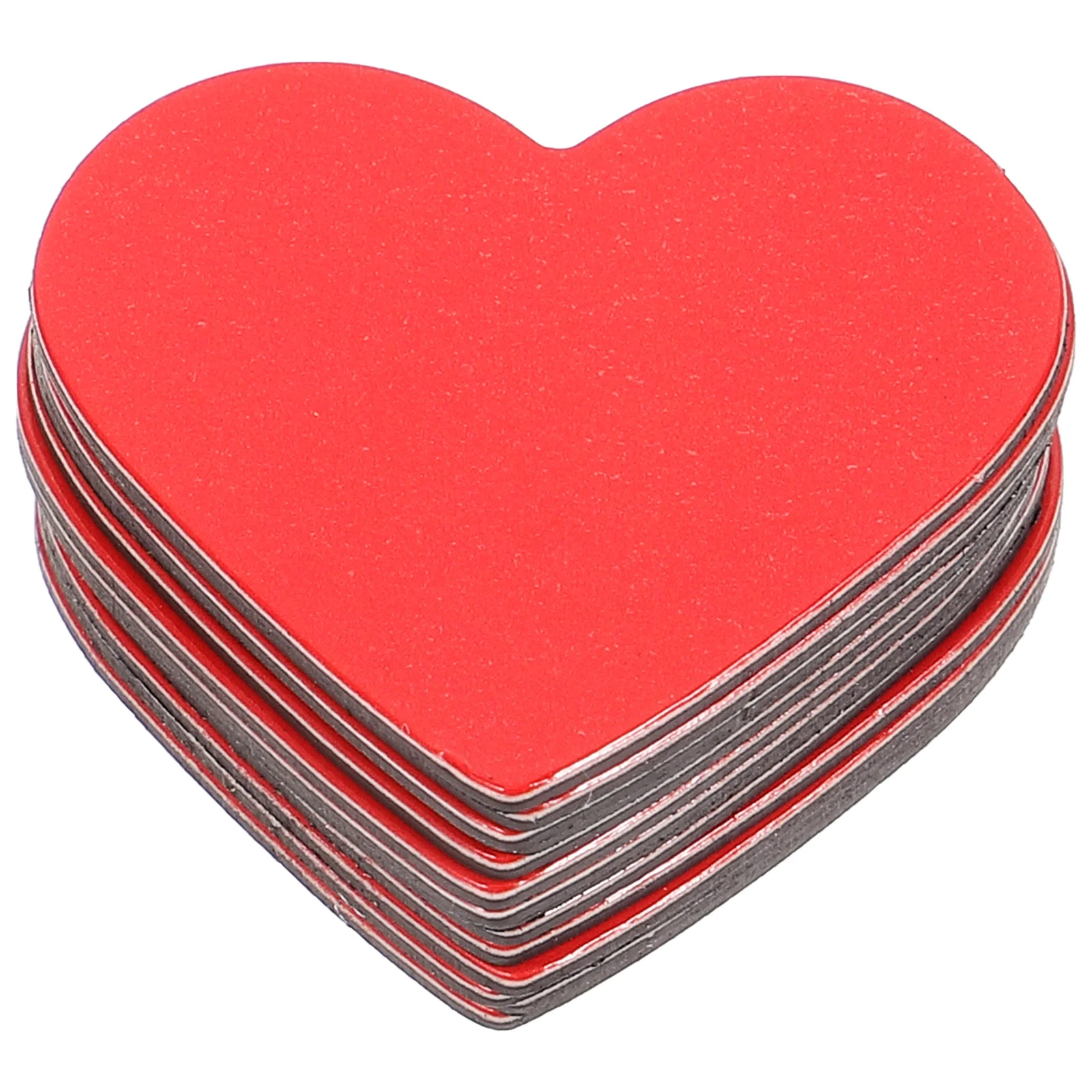 40 Pcs Refrigerator Magnetic Fridge Refrigerators Home Accessories Applique Red Heart Magnets