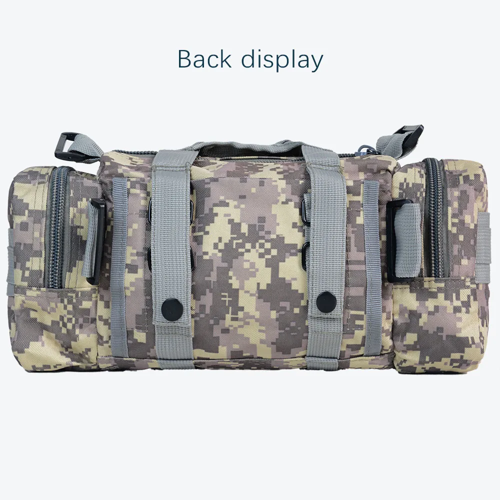 Sports outdoor Camo riding photography Tactical Magic 3P Attack Fanny pack Multi-function outdoor shoulder bag