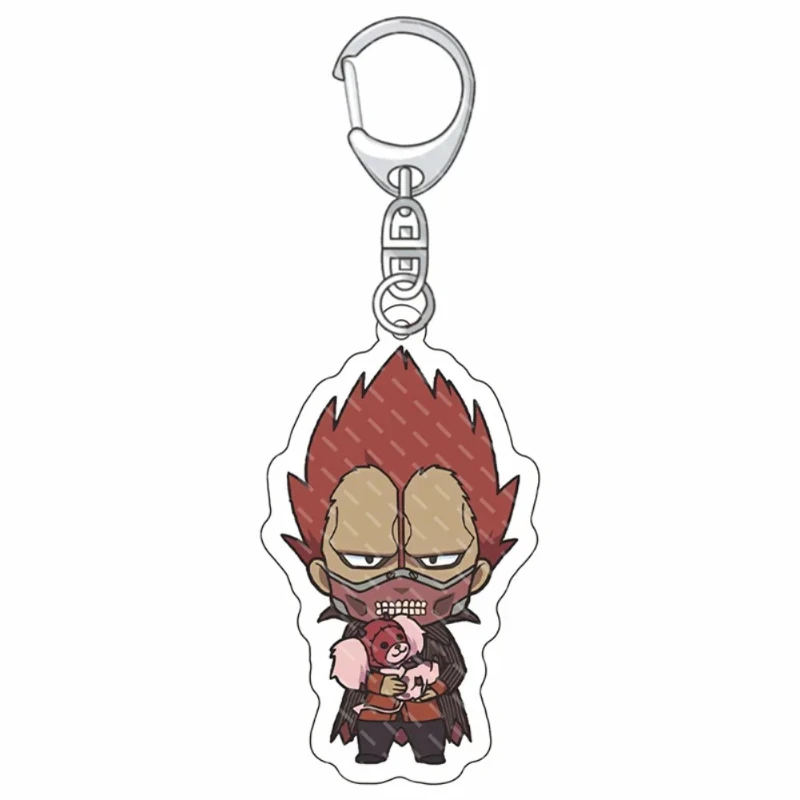 5.5 ซม./2.17in Dorohedoro อะนิเมะอุปกรณ์ต่อพ่วงพวงกุญแจ Caiman อะคริลิคตัวเลขแขวนตกแต่งน่ารักชุดพัดลมของขวัญของสะสม