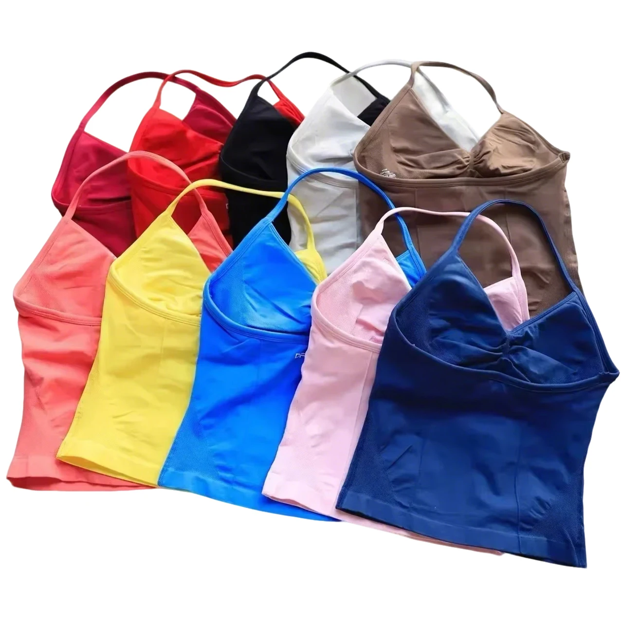 

Женская одежда для йоги, спортивные бюстгальтеры, сексуальная бесшовная спортивная одежда, спортивная одежда с открытой спиной