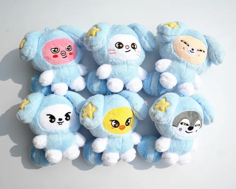 Run It Tasy Niedlicher Cartoon-Puppen-Schlüsselanhänger, inspiriert von Bangchan Felix, Plüschfigur, Taschenanhänger, Kawaii-Sammlerstück, Geschenk für Fans – Detail 3