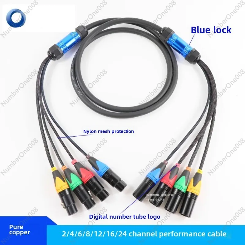 4~ 6~ 8~ 12 Core Xanon Cable/microphone Cable/mixer Cable/light Signal Multi-core Audio Signal Cable