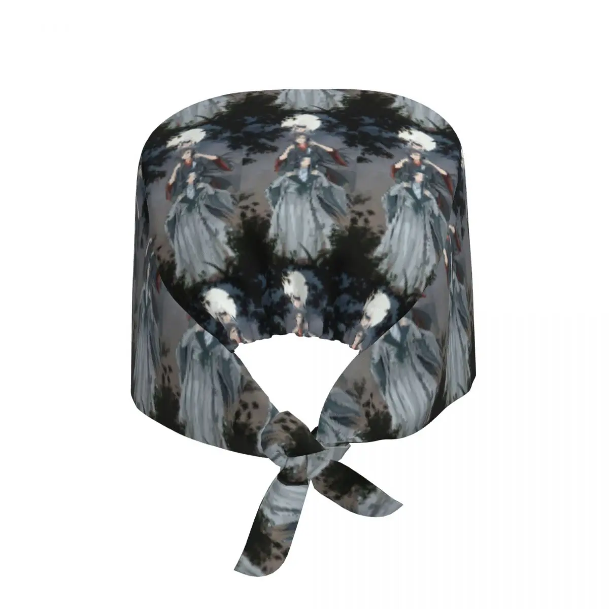 Copia De WangXian The Untamed Mo Dao Zu Shi Scrub Hat Doctor Working Surgical Cap Unisex Adjustable Nursing Caps for Dentist