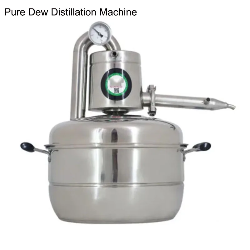 

15L Alcohol Whisky For Moonshine Still Small Wine Steamer Pure Dew Distillation Machine Small Household Brewing Machine