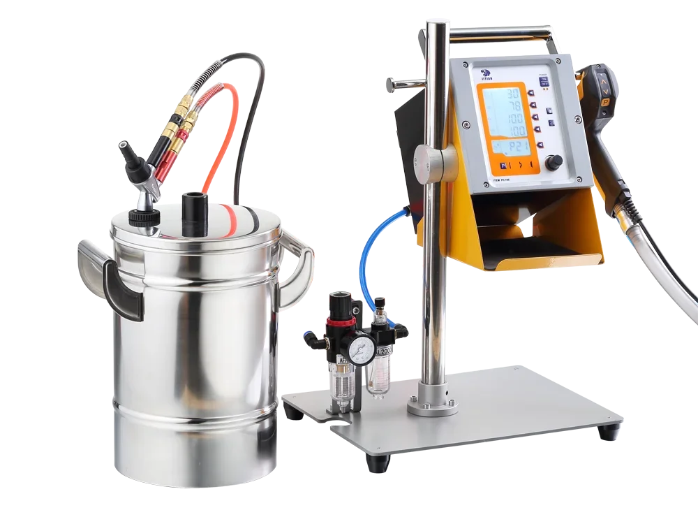 Manual 100% QA Electrostatic  Powder Spray Coating Machine