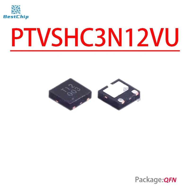 20-100X  PTVSHC3N12VU mark T12 003 DFN2X2-3L ESD anti-static diode