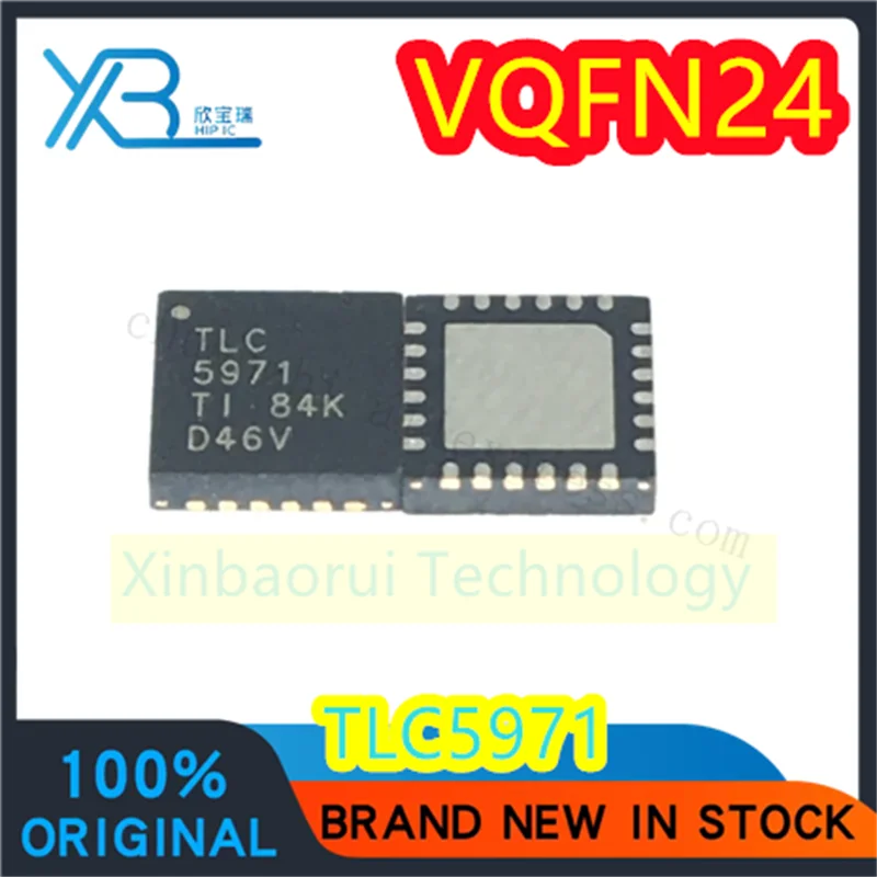 

(4/30pieces) TLC5971 TLC5971RGER new original LED driver chip spot QFN24 fast delivery