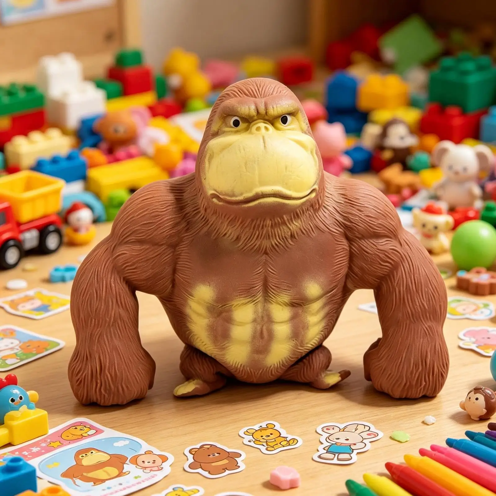 Cartoon Animals Gorilla Squeeze Toys To Relieve Stress Release Emotions Slowly Rebound And Decompress Toys Birthday Party Gifts