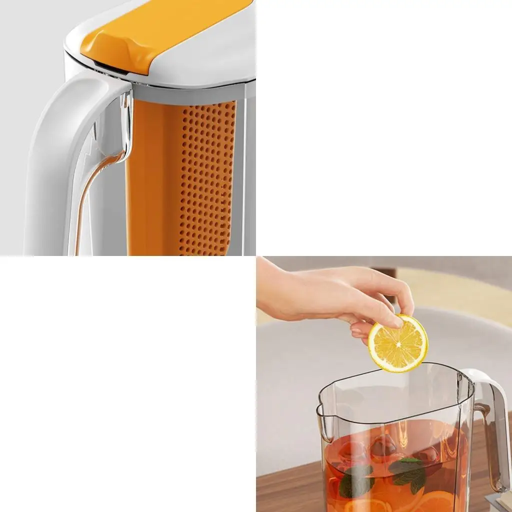 

Plastic Water Kettle Water Pitcher with Filter Beverage Dispensers Drink Dispensers Suitable for Parties L5BE