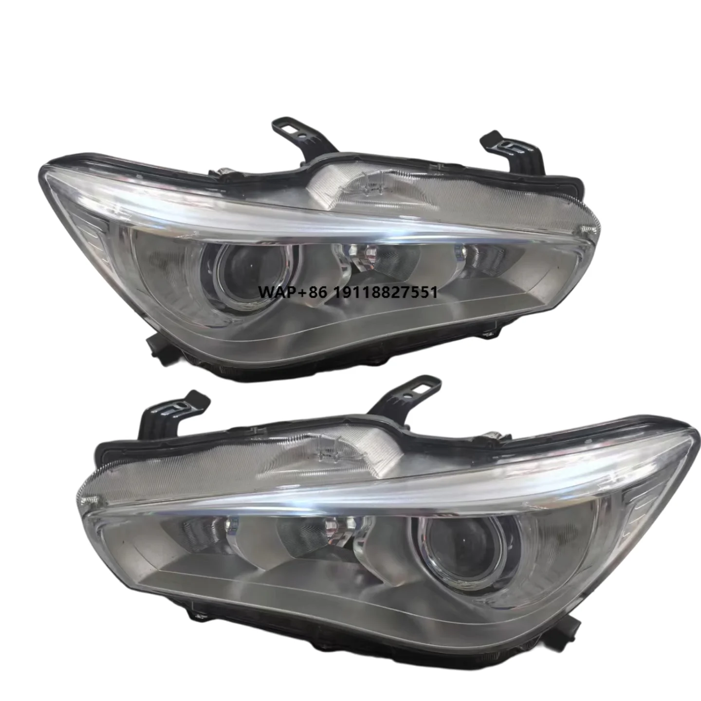 

Finidi Q50 Halogen Headlamp Assembly 12V 6000K 70W H7 for Infiniti Q70/FX35/G25/G35/EX25/QX50 Factory Disassembly Parts