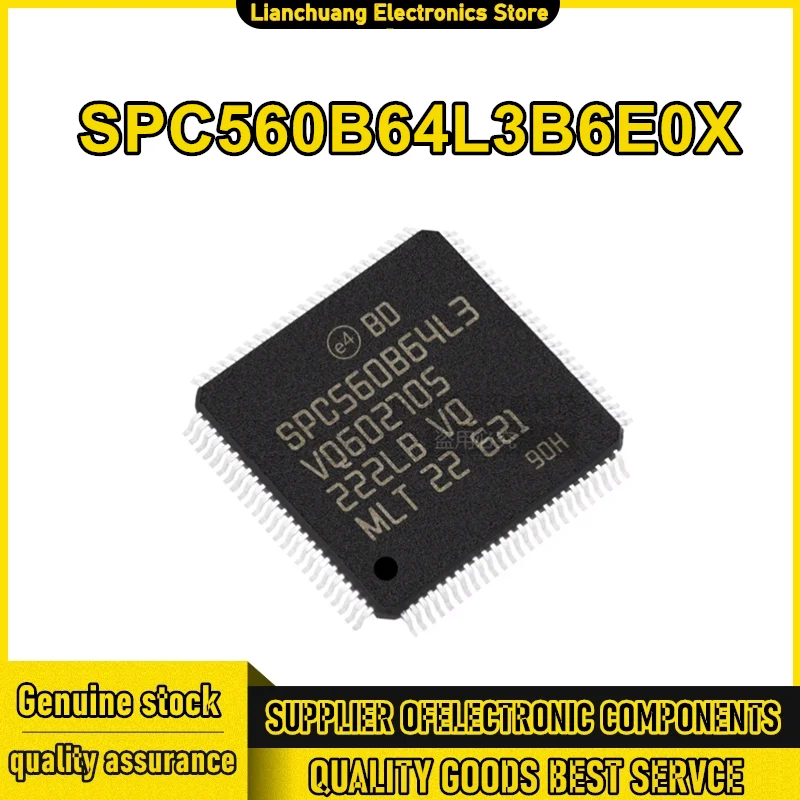 

SPC560B64L3B6E0X SPC560B64L3 Чип микроконтроллера QFP-100