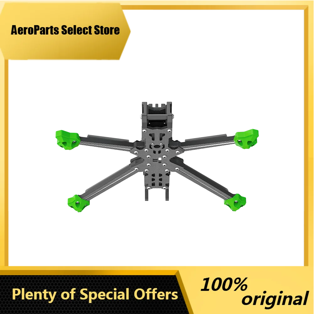 AeroPartsiFlight Nazgul Evoque F6 V2 O4 FPV Frame Kit 6inch F6D providing enhanced protection and versatility for your flying ex