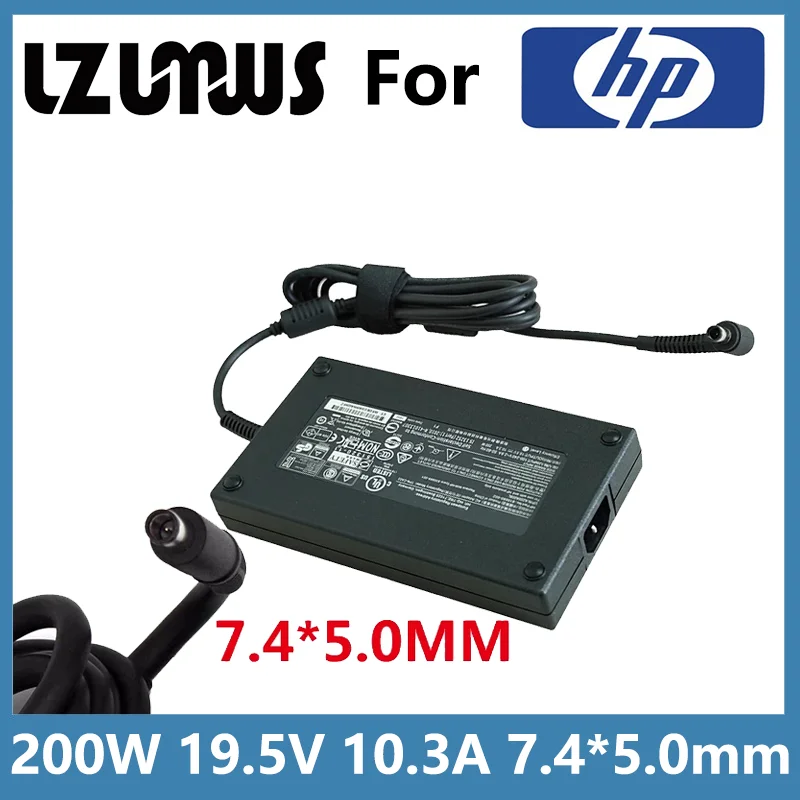 

19.5V 10.3A 200W 7.4*5.0MM Laptop Adapter Charger For HP EliteBook 8740W 8760W 8770W ZBook 15 17 TPN-CA03 815680-002 835888-001