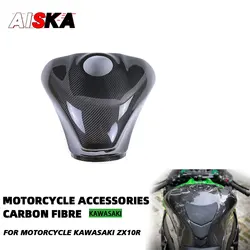 Motorcycle Full Carbon Fiber Fuel Tank Cover Fairing Body Kit For Kawasaki ZX10R 2011 - 2024 ZX-10RR 2016+ ZX10R SE 2019 - 2024