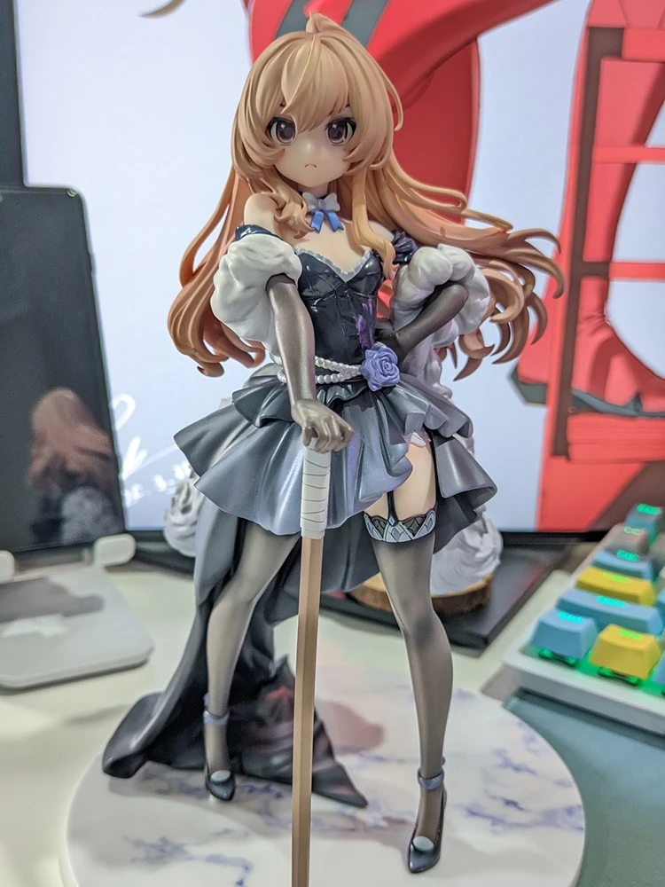 Genuine Gsc Toradora! Taiga Aisaka Dress Ver. 1/7 23cm Model Anime And Film Merchandise Desktop Decoration Collectibles In Stock view 3