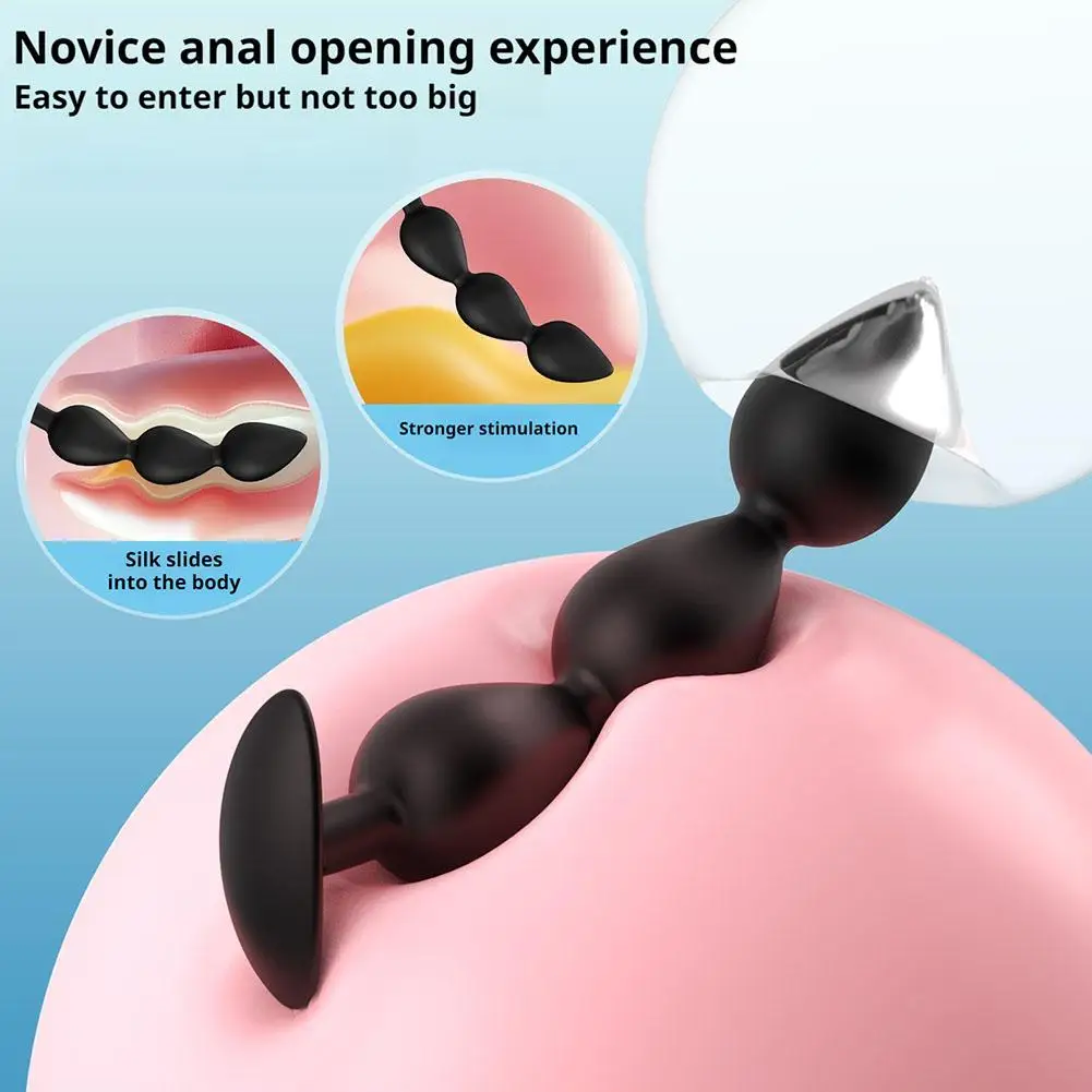 Plugues anais wearable com bolas de aço contas anais butt plug falso vibrador analplug butplug adulto 18 brinquedo sexual para masculino feminino