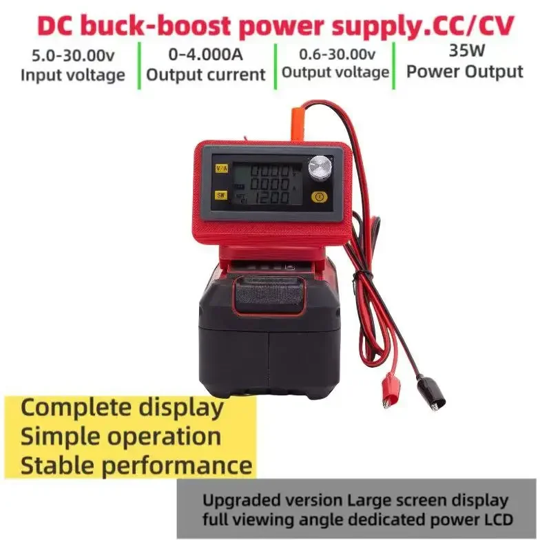 Battery Converter Adjustable Power Supply Voltage Regulator For Ozito 18v Lithium  Adaptor Laboratory Power Supply (No Battery)