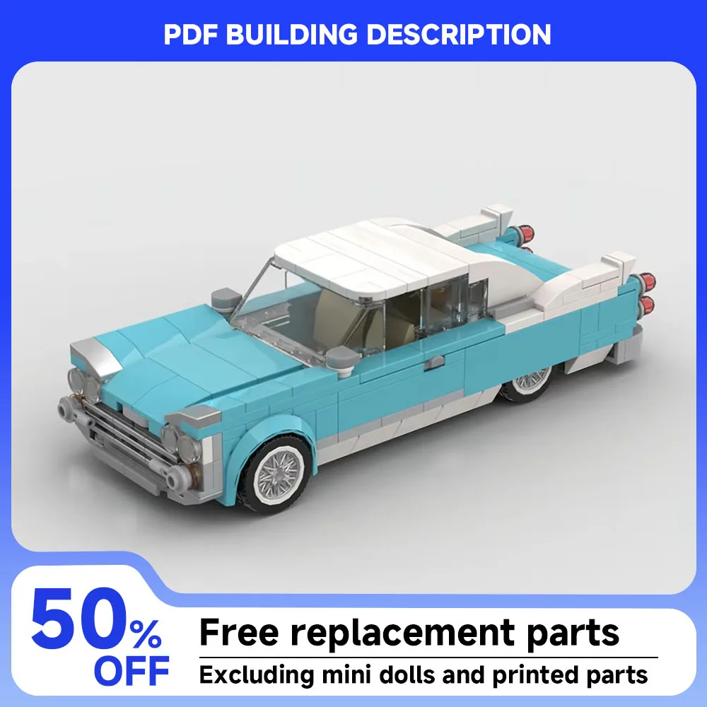 

307 шт. MOC Скорость ​ ​ Серия городской автомобиль, брендовая модель спортивного автомобиля, строительные блоки, технология, гоночный автомобиль, креативная детская игрушка в подарок