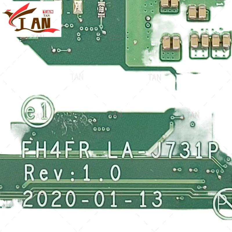 FH4FR LA-J731P اللوحة الأم للكمبيوتر المحمول لشركة أيسر سويفت SF314-42 R5-4500U CPU NBHSF11009 نظام اللوحة الأم العمل TAN