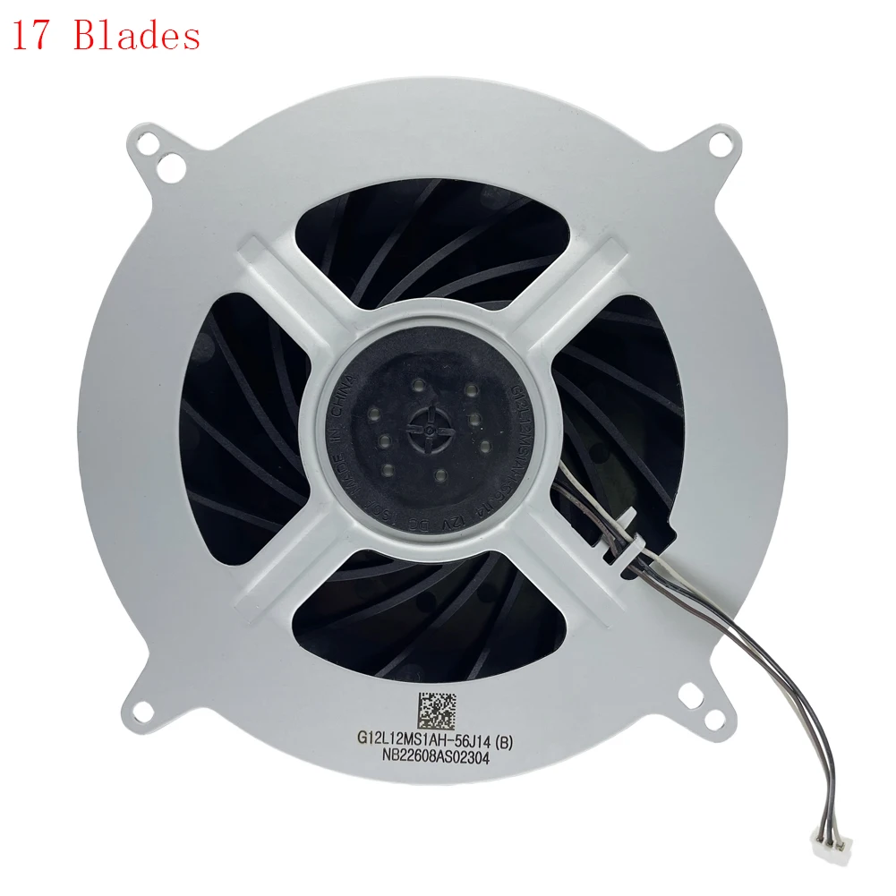 Imagem -05 - Substituição Laptop Cpu Ventilador de Refrigeração Ventilador Interno para Sony Playstation 17 Lâminas 23 Lâminas 12047ga12m-wb01 G12l12ms1ah56j14