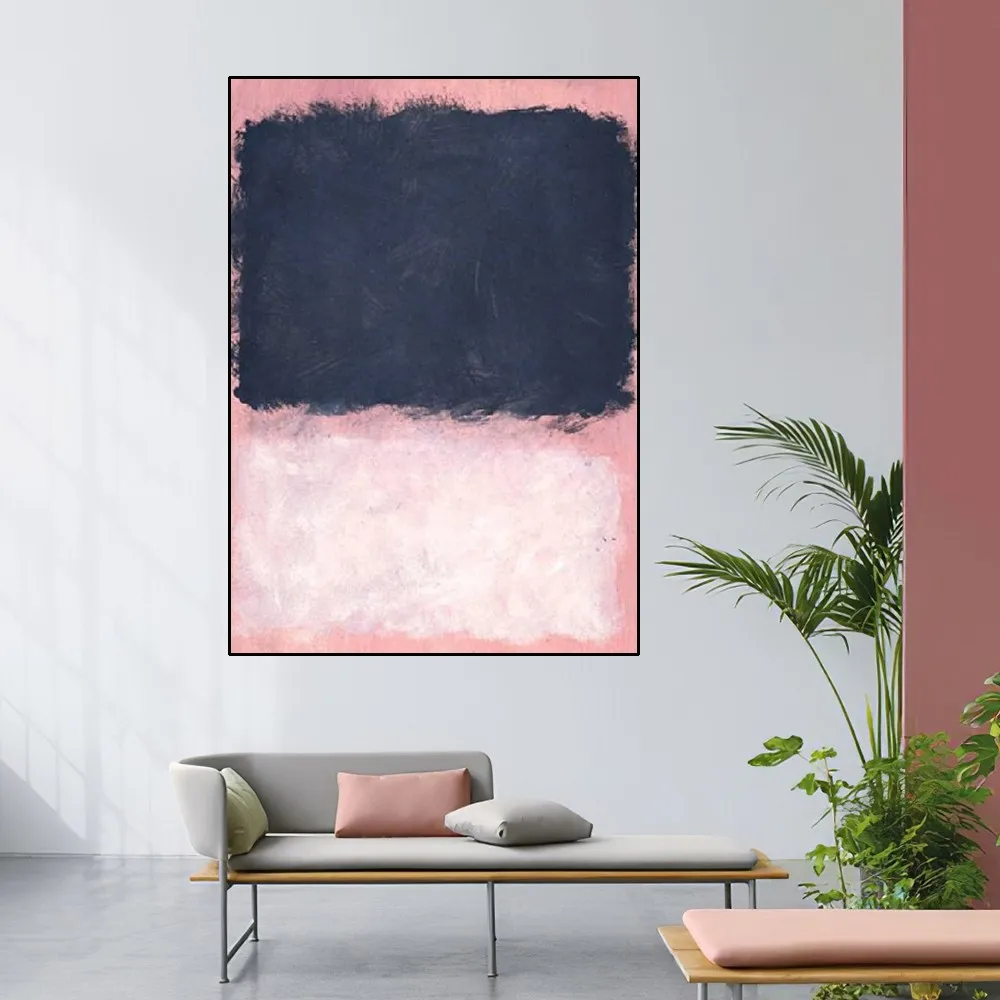 Famous Mark Rothko Abstract Multicolor Poster Home Room Decor Livingroom Bedroom Aesthetic Art Wall Painting Stickers