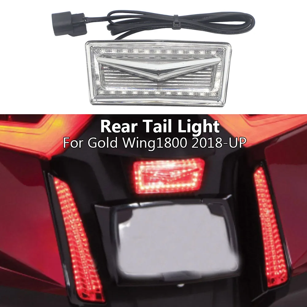 For Honda Goldwing 1800 GL 1800 F6B 2018 2019 2020 2021 2022 2023 LED Motorcycle Fender Brake Tail Steering Signal Rear Lights