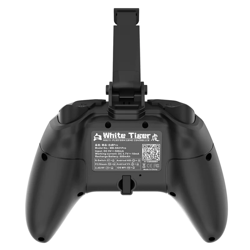 Mingpin S821 Pro Wireless Bluetooth Grip Hall Trigger For Switch Android IOS/PS4/PC Multi-Functional Portable Gamepad