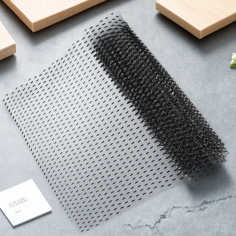 

1 Roll Car Front Bumper Grille Mesh Aluminum Alloy Durable Lightweight Easy Cut Install Front Grille Insert Guard Cover