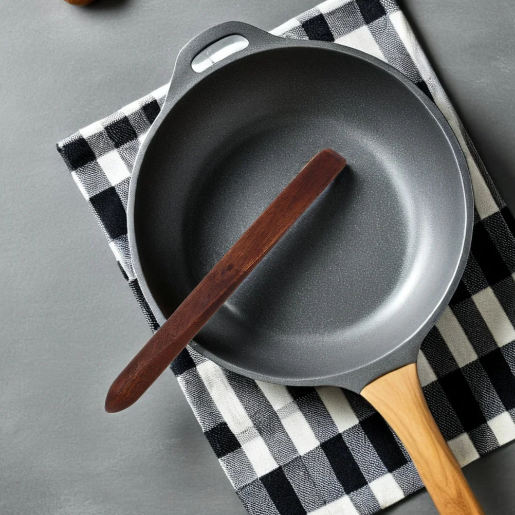 

2Pcs Wood Bread Dough Spatula Ergonomic Mixing Stick for Sourdough Starter Kitchen Tools for Stirring Blending and Folding Dough