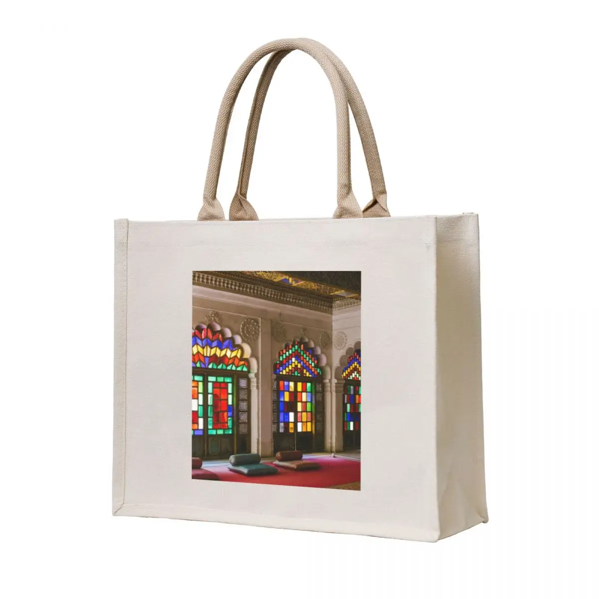 

mehrangarh fort darbar, jodhpur, rajasthan, india Tote Bag reusable shopping bag Large bags for women bags luxury women