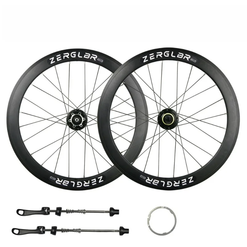 

Aluminum Alloy Folding Bicycle Wheel Double Layer Double-layer Quick-release Wear-resistant Bicycle Wheel Bicycle Parts
