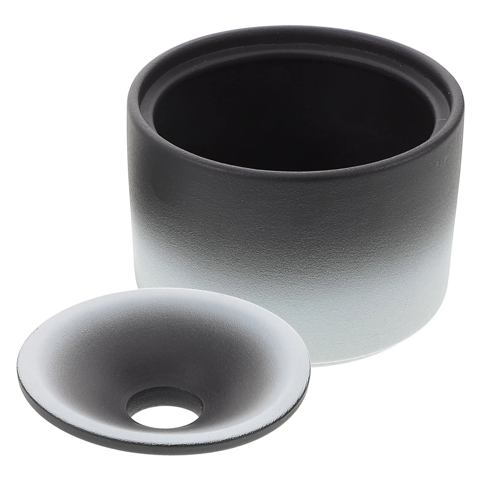 

Ceramic Cigarete Holder Tabletop Ashtray Desktop Asthray Ashes Balcony Container