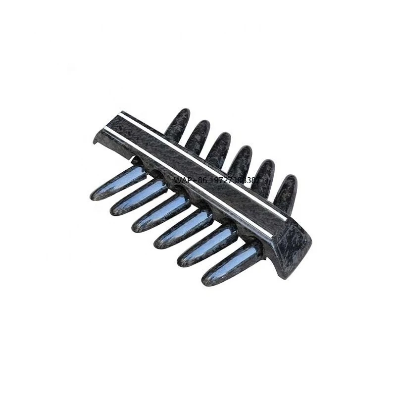 Forged Carbon Fiber Msy Style Engine Cover Bonnet Hood Trim