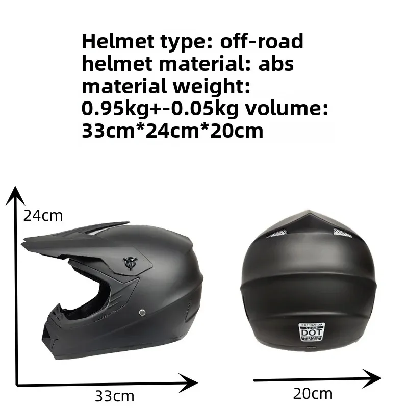 Fast Reduction DH Mountain Bike Racing Helmet AM Mountain Bike Full Face Helmet Motorcycle Equipment Accessories Respirable Helm