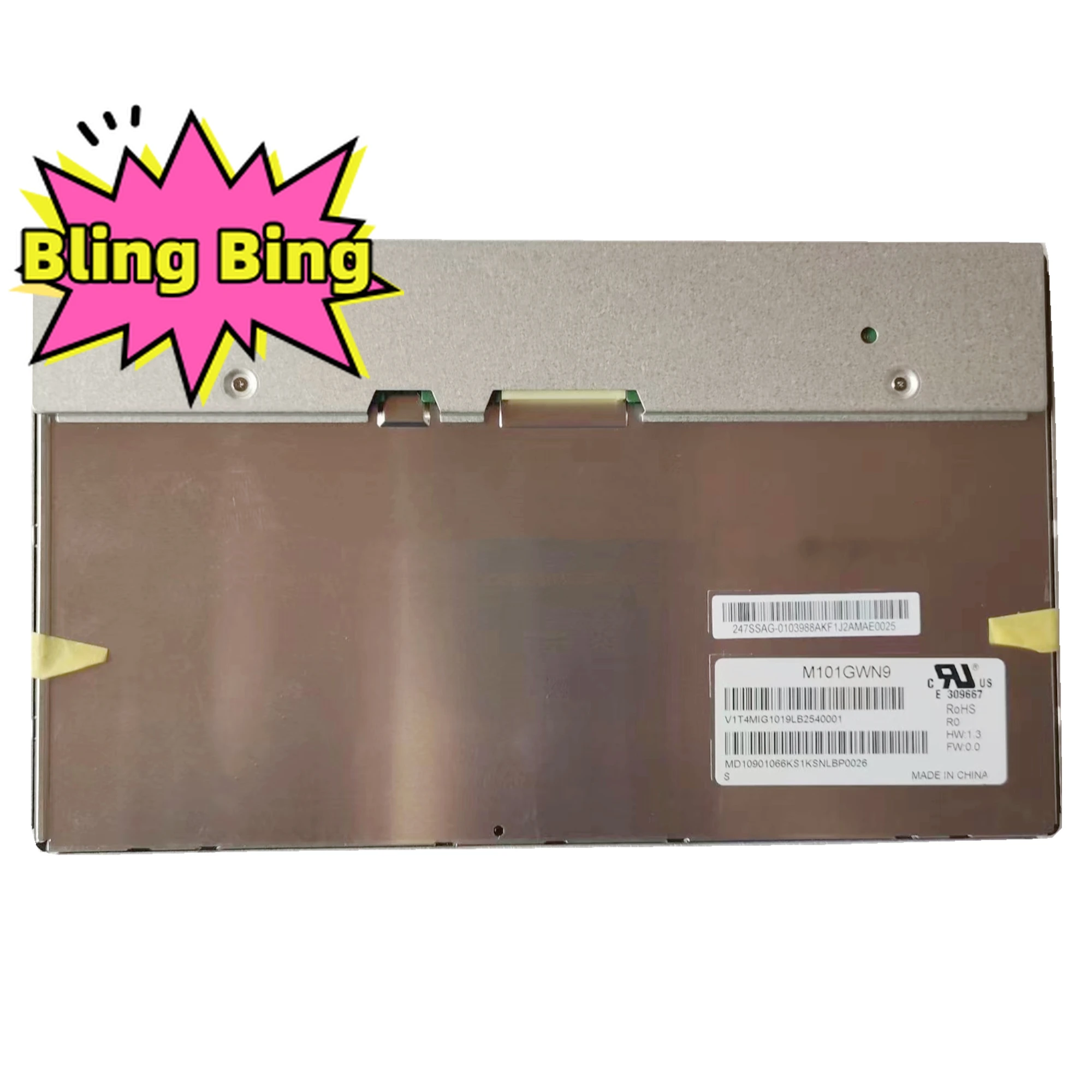 

M101GWN9 R0 10.1inch LVDS 1024×600 640 brightness Display Models LCD Screen