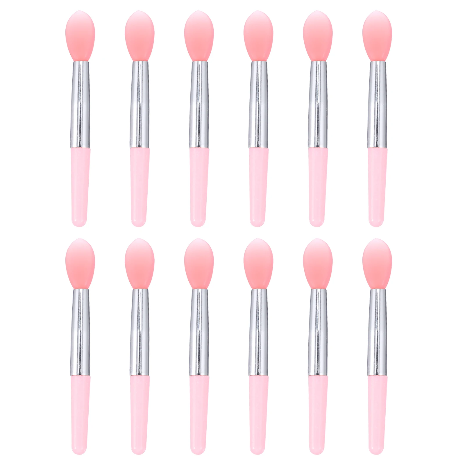 

12pcs Brush Lip Mask Applicator Mini Lipstick Lipstick Brush Applicator Lip Mask Travel Makeup Kit Portable Gloss