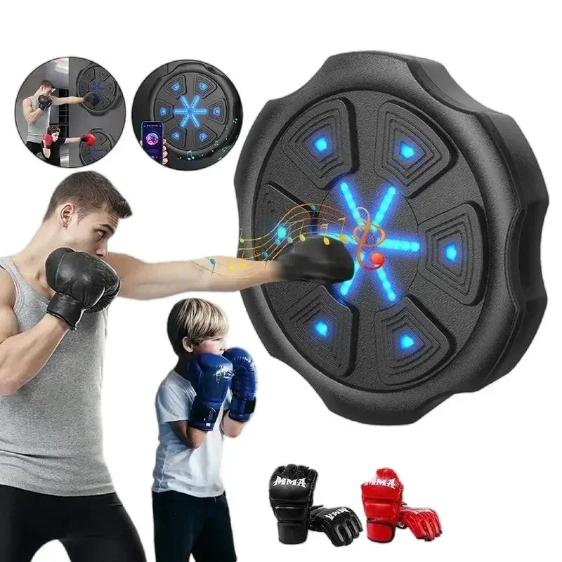 Electronic intelligent Music Boxing Machine Wall Mounted Boxing Game