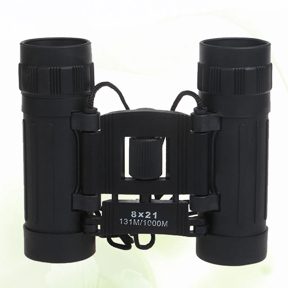 

8x21 Children's High Definition Portable Outdoor Camping Hiking Bird Watching Telescope Black Kid