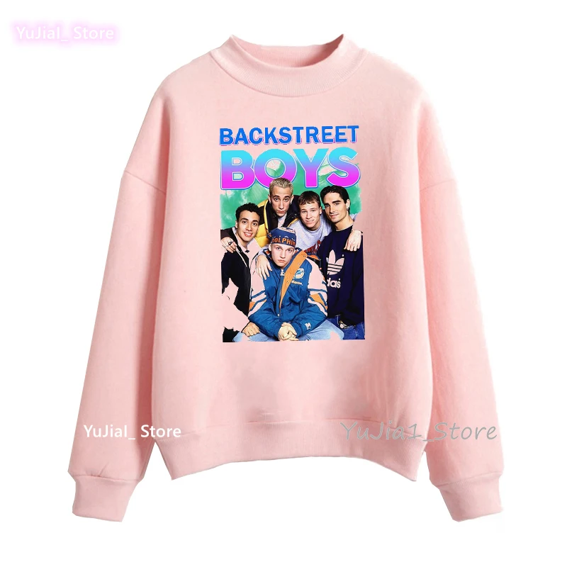 Backstreet Boys Graphic Print Sweatshirt You Are My Fire The One Desire Believe When I Say I Want It That Way Jumper