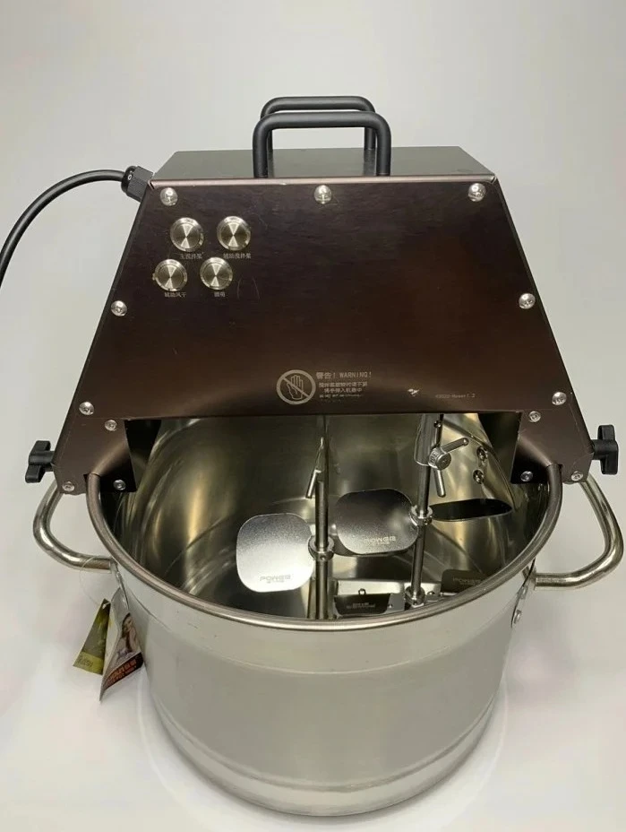 

No Paste Bottom 20L Small Automatic Stirrer Electric Heating Sauce Food Cooking Mixer Stir-frying and Boiling-mixing Pot